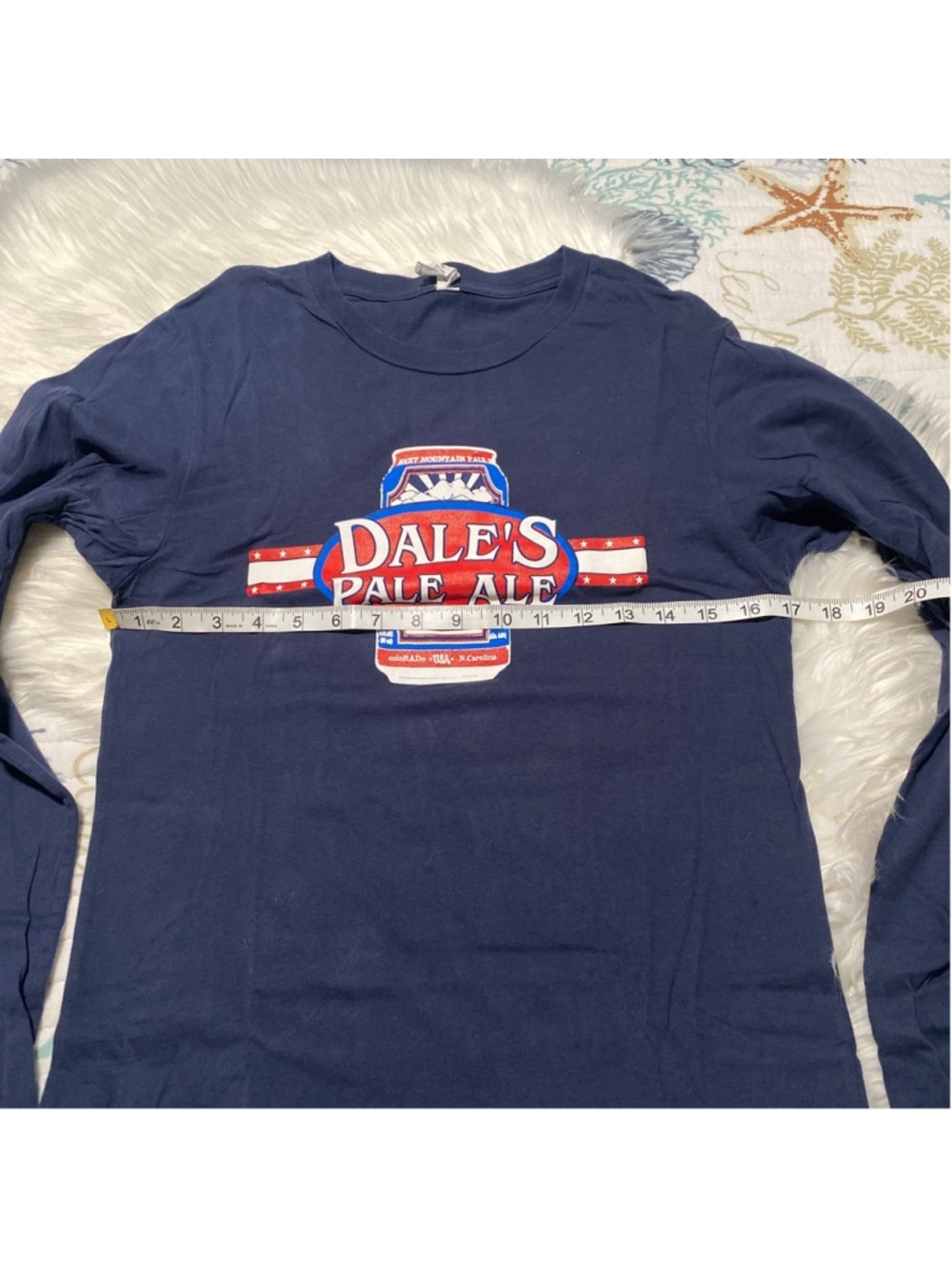 OSKAR blues brewery men’s small long sleeve T-shirt - Picture 5 of 9